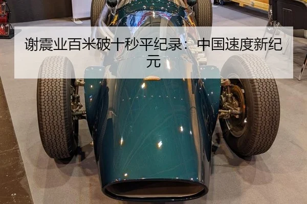 谢震业百米破十秒平纪录：中国速度新纪元